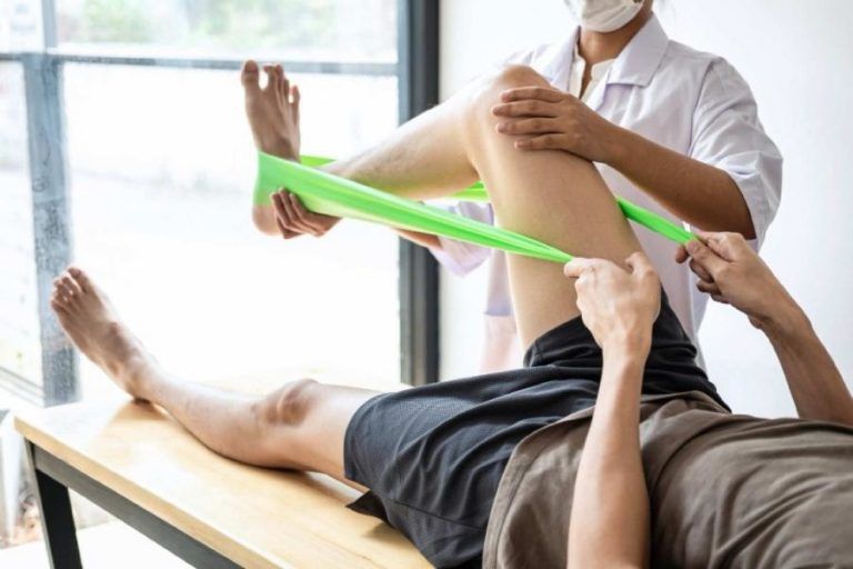 fisioterapia después de una lesión